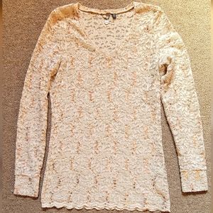 Women's BKE Long Sleeve Sequened Shirt